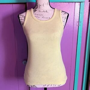 Wonder Nation Light Yellow Tank Top